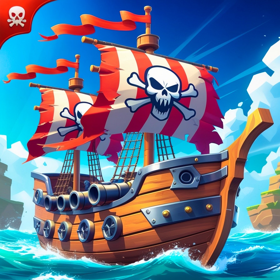 game Battle of Pirate Caribbean Battle