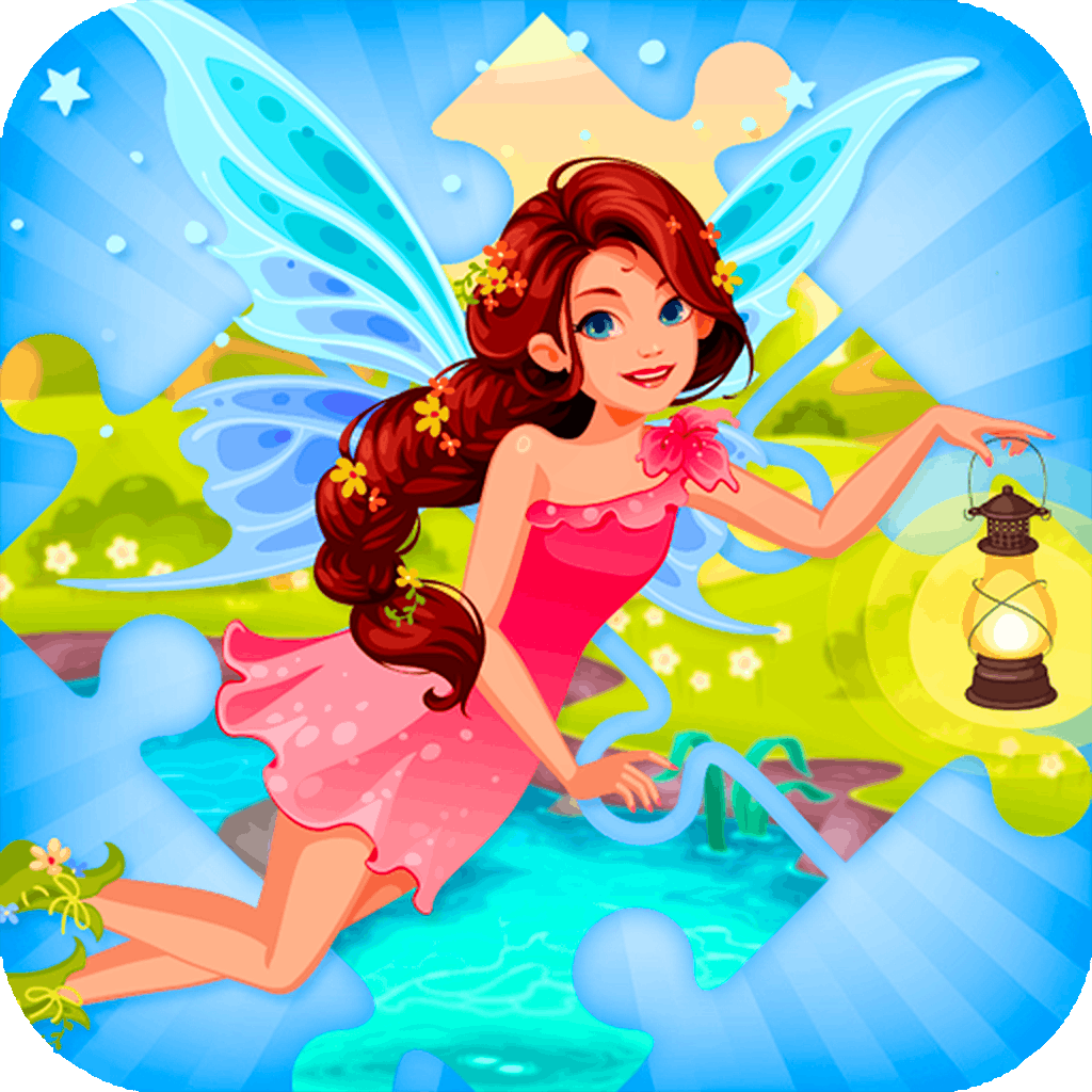 game Little Cute Summer Fairies Puzzle