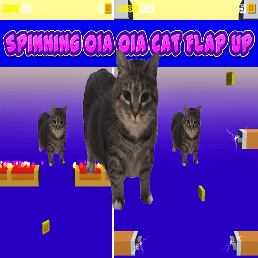 gameplay Spinning Oia Oia Cat Flap Up