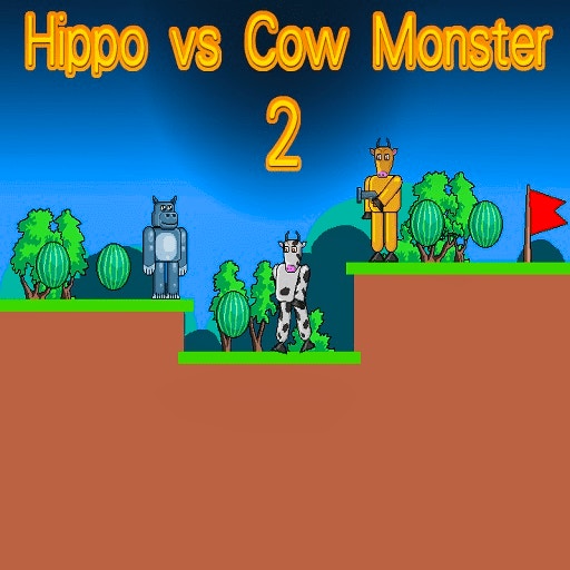 game Hippo vs Cow Monster 2