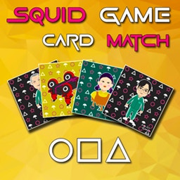 gameplay Squid Game Memory Card Match